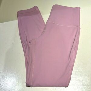 Lululemon Align High Rise Yoga Pants in dark powder pink size 4